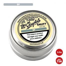 SP Sniffing Tobacco - Mini Tin 3.5g | McChrystal's Snuff