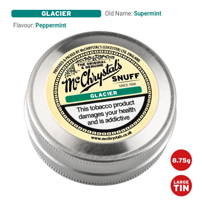 Glacier - Supermint Flavoured Snuff